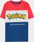 Pokemon: Core Logo Cut & Sew Multicolor (T-Shirt Bambino Tg. 122/128)