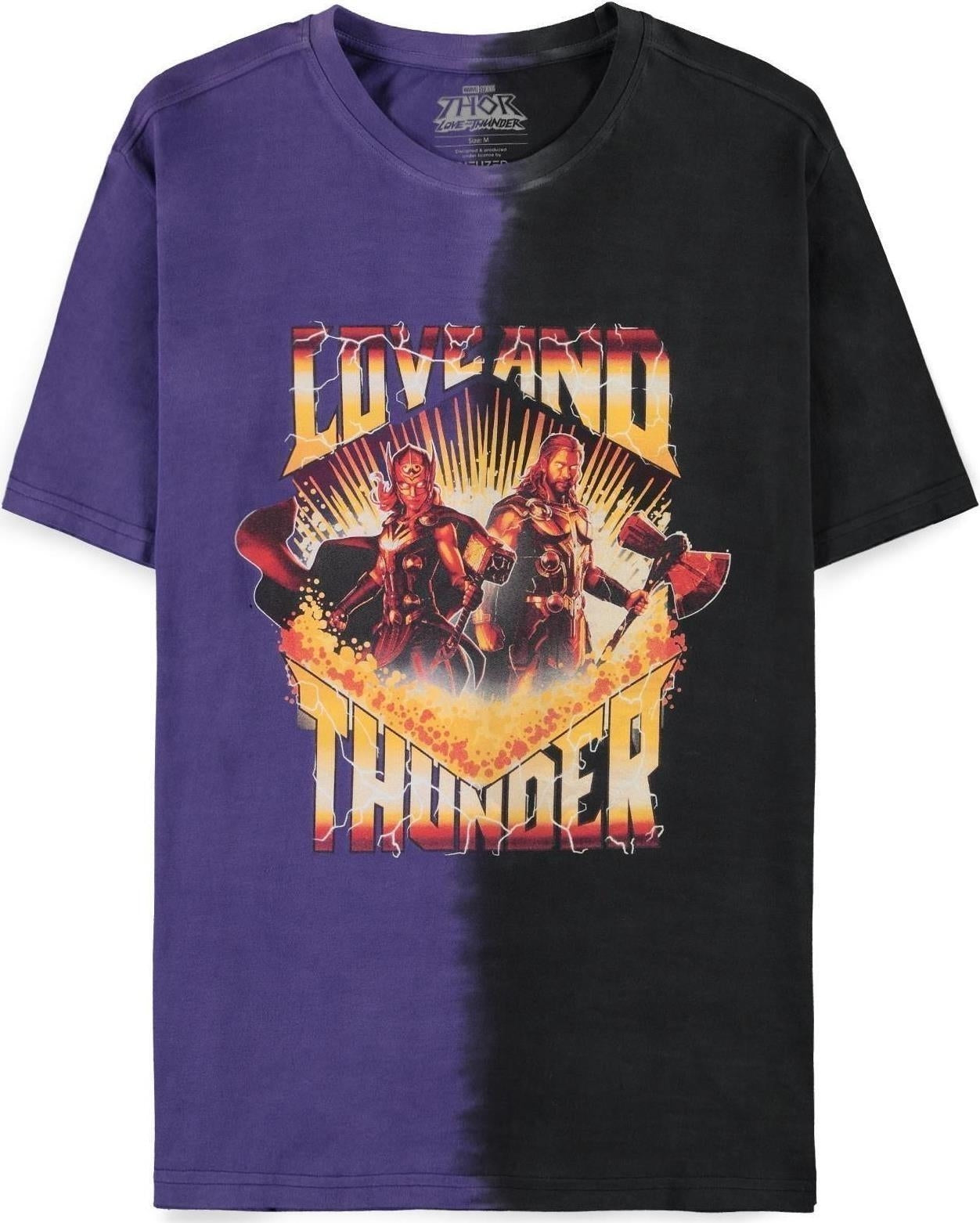 Marvel: Thor Mens Regular Fit Premium Black (T-Shirt Unisex Tg. S)