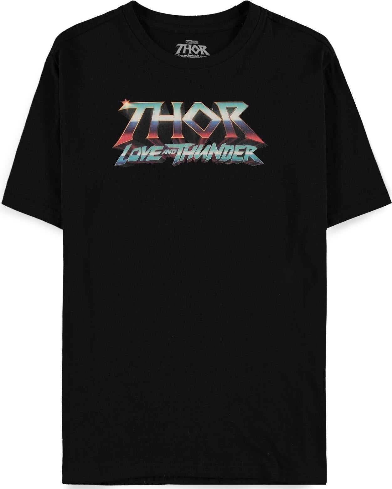 Marvel: Thor Mens Short Sleeved Regular Fit Black (T-Shirt Unisex Tg. M)