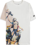 Marvel: Thor Womens Loose Fit White (T-Shirt Donna Tg. M)
