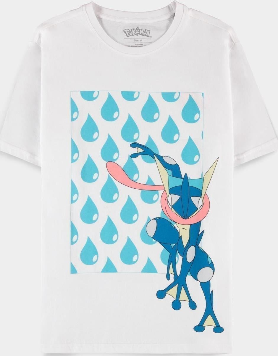Pokemon: Greninja White 02 (T-Shirt Unisex Tg. 2XL)