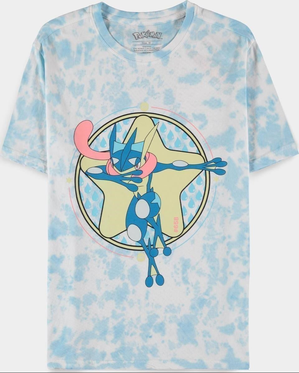 Pokemon: Greninja White 01 (T-Shirt Unisex Tg. XL)