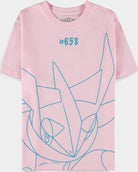 Pokemon: Greninja Pink (T-Shirt Donna Tg. 2XL)