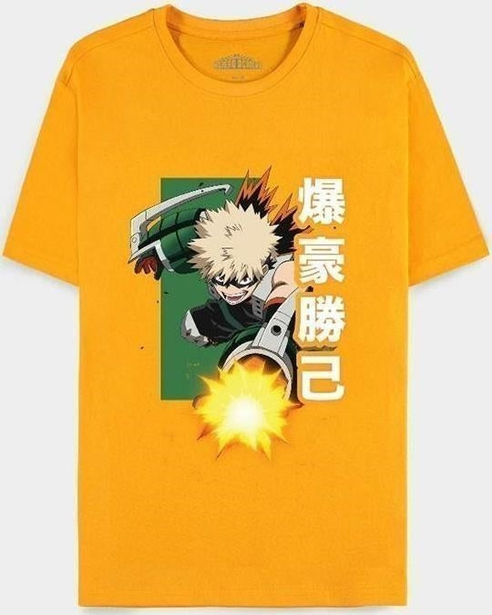 My Hero Academia: Orange Bakugo Katsuki Orange (T-Shirt Unisex Tg. XL)