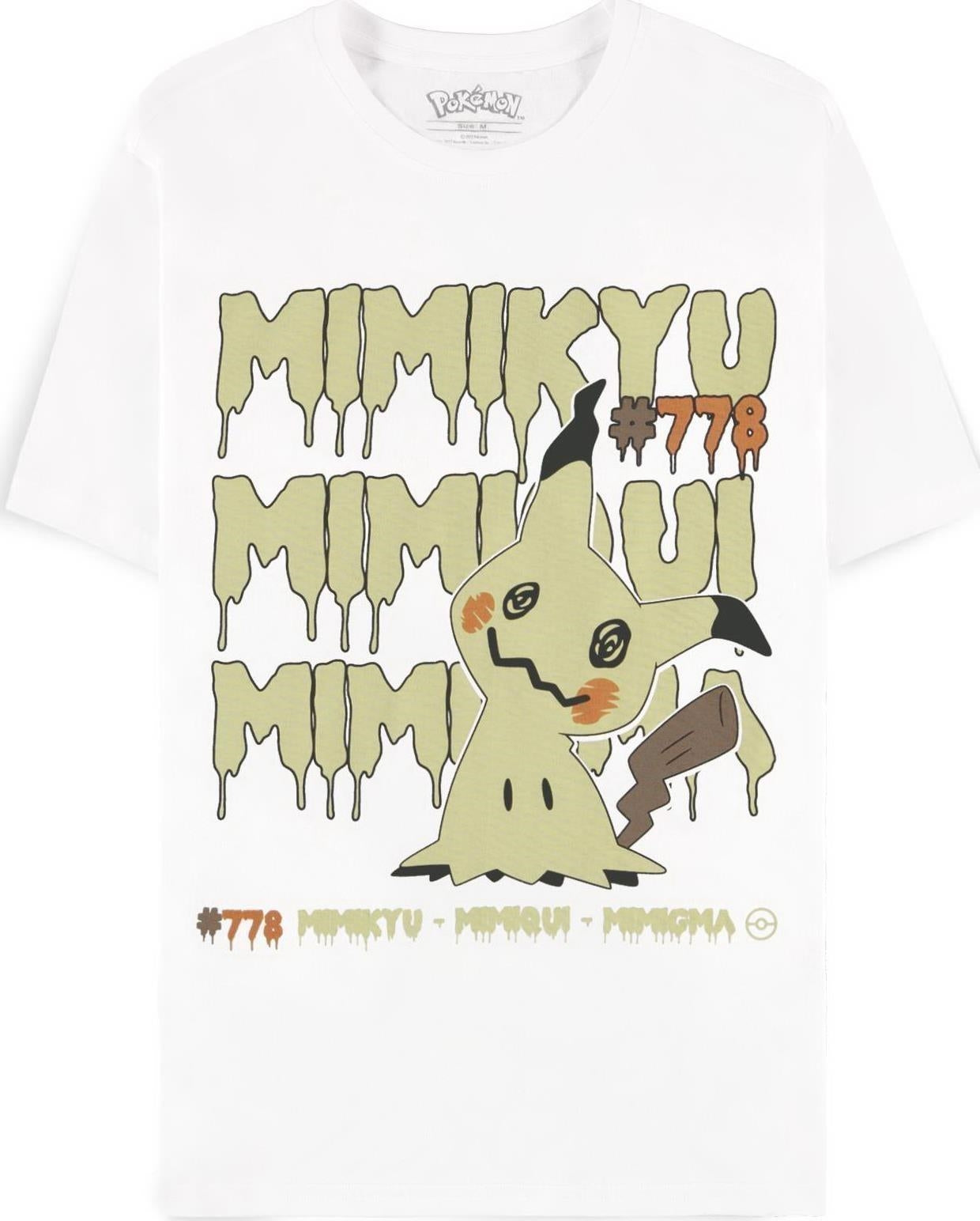 Pokemon: Mimikyu White (T-Shirt Donna Tg. S)