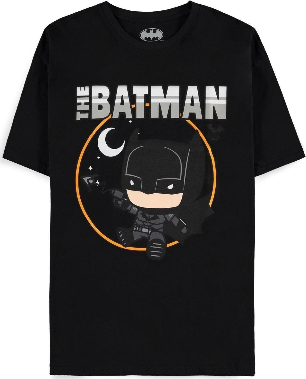 Dc Comics: The Batman - Mens Black (T-Shirt Unisex Tg. 2XL)