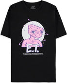 E.T. The Extra-Terrestrial: Mens Black (40Th Anniversary) (T-Shirt Unisex Tg. S)