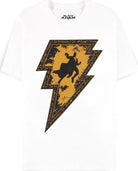 Dc Comics: Black Adam - Mens White (T-Shirt Unisex Tg. S)