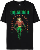 Dc Comics: Aquaman - Mens Black (T-Shirt Unisex Tg. XL)