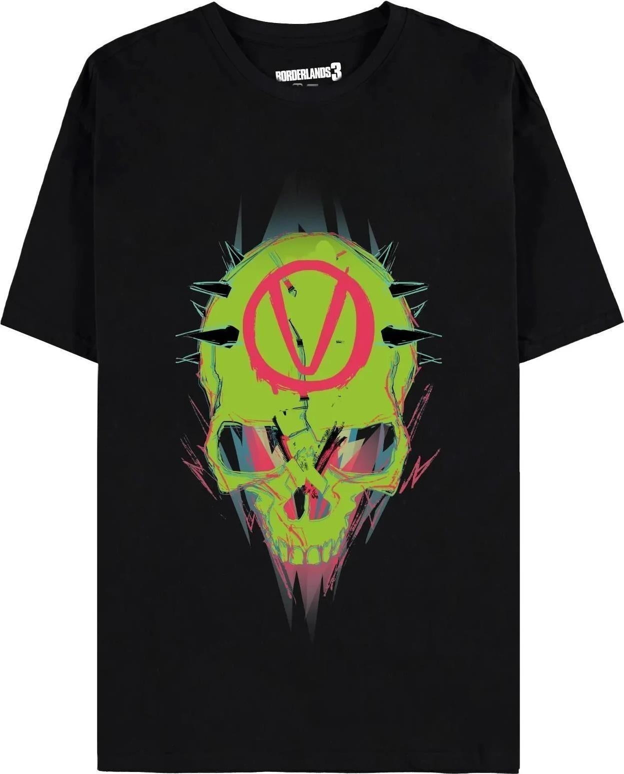 Borderlands: Mens Short Sleeved Black (T-Shirt Unisex Tg. S)