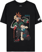 My Hero Academia - Izuku Midoriya Black (T-Shirt Unisex Tg. XS)