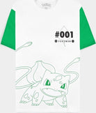Pokemon: Bulbasaur White (T-Shirt Unisex Tg. S)