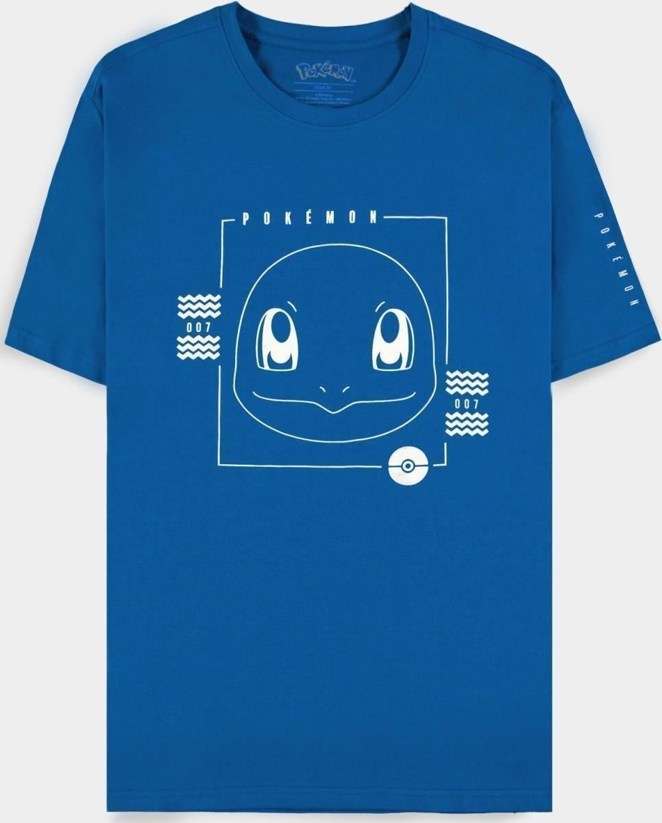 Pokemon: Squirtle - Blue (T-Shirt Unisex Tg. L)