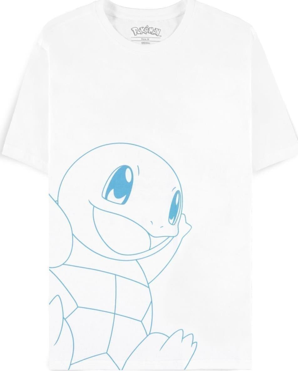 Pokemon: Squirtle White (T-Shirt Unisex Tg. XS)