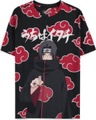 Naruto Shippuden: Itachi Clouds - Digital Printed Multicolor (T-Shirt Unisex Tg. L)