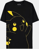 Pokemon: Pikachu - Black 02 (T-Shirt Unisex Tg. 2XL)
