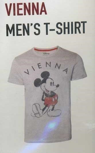 Disney: Mickey Mouse Vienna Grey (T-Shirt Unisex Tg. S)