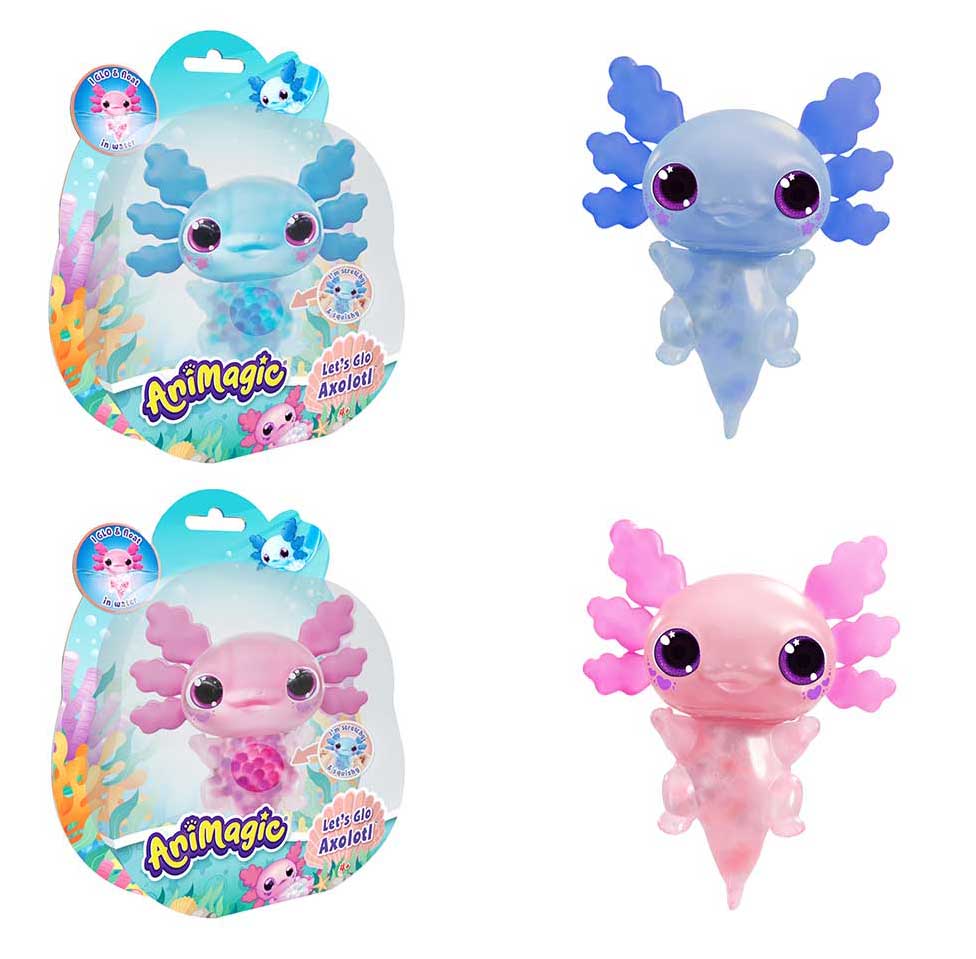 Goliath Games: Animagic LetS Glo Axolotl (Assortimento)