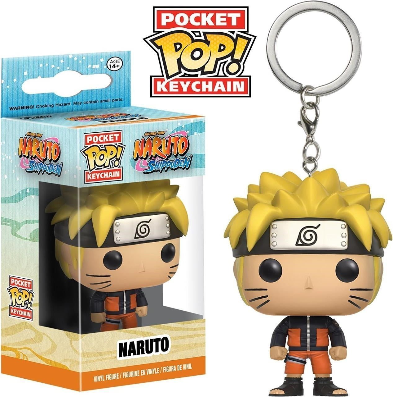 Naruto Shippuden: Funko Pop! Pocket Keychain - Naruto (Portachiavi)