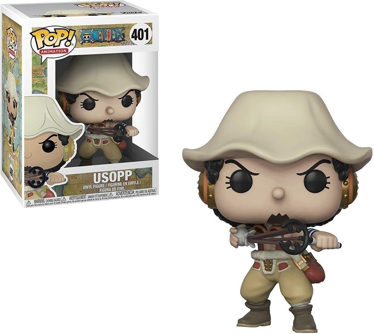 One Piece: Funko Pop! Animation - Usopp (Vinyl Figure 401)