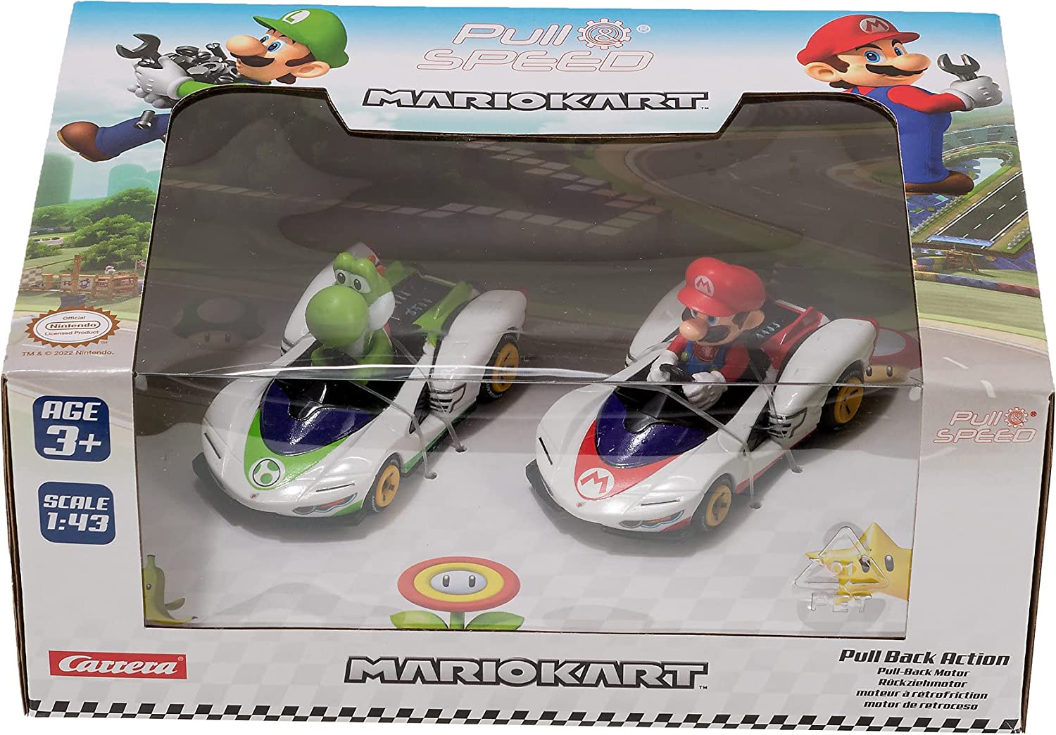Nintendo: Carrera - Mario Kart P Wing Twinpack