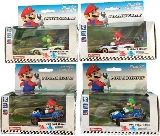 Nintendo: Carrera - Pull & Speed - Mario Kart - Special Cars