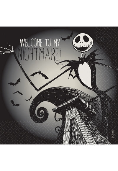 16 Lunch Napkins Nightmare Before Christmas 33 H