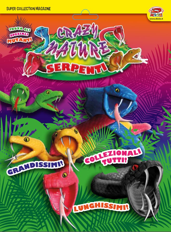 D-Kidz: Crazy Nature - Serpenti (Assortimento Casuale)