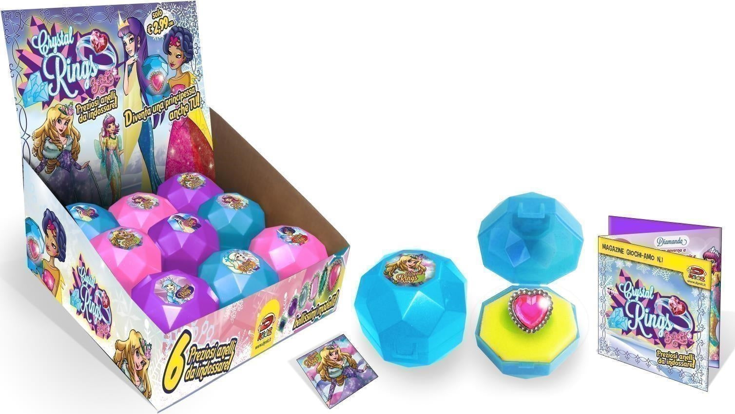 D-Kidz: Crystal Rings - Beauty (Assortimento Casuale)