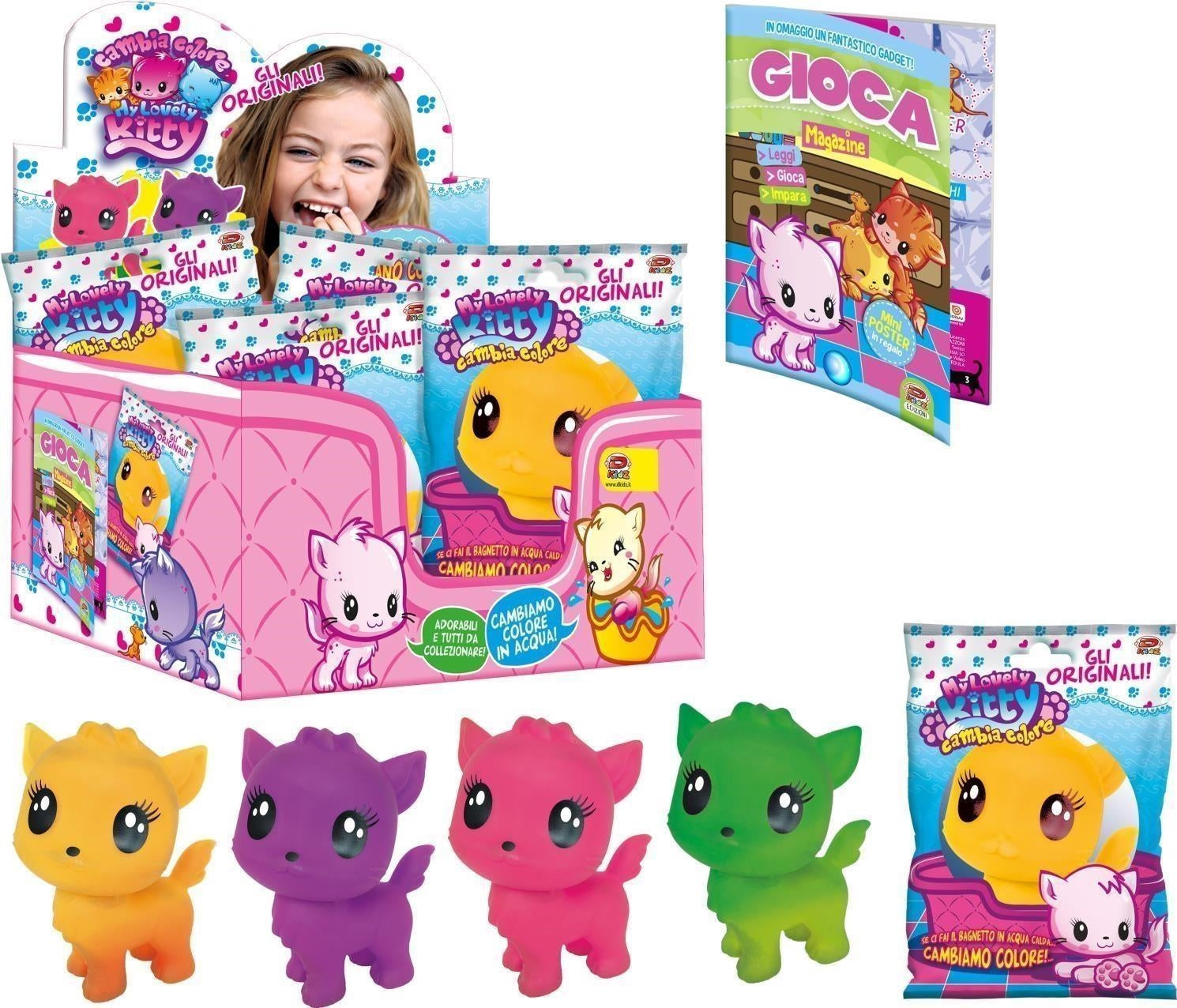 D-Kidz: My Lovely Kitty Cambia Colore (Assortimento Casuale)