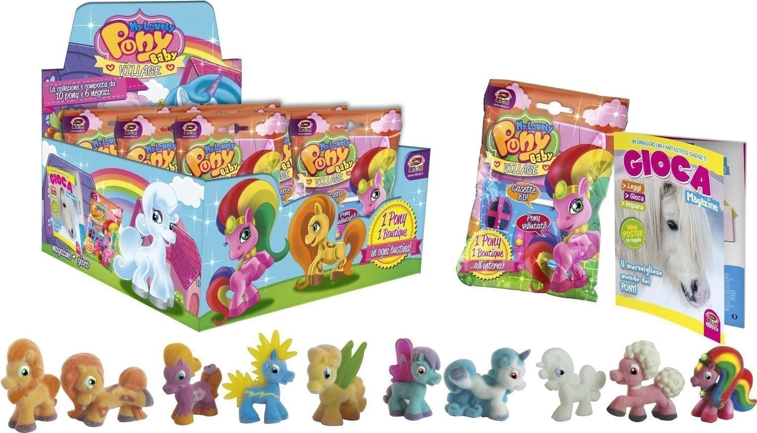 D-Kidz: My Lovely Pony Baby Village 2 (Assortimento Casuale)