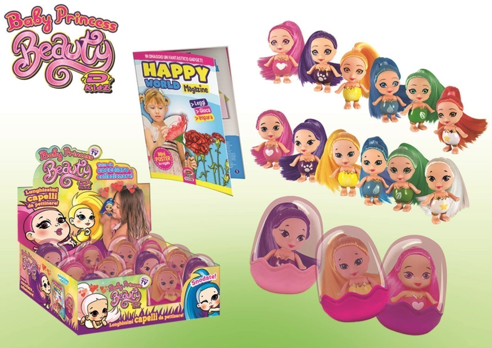 D-Kidz: Beauty Baby Princess Con Uovo (Assortimento Casuale)