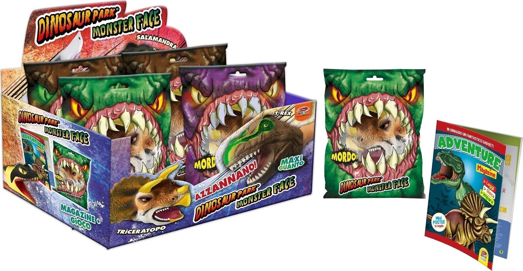 D-Kidz: Dinosaur Park - Monster Face 3 (Assortimento Casuale)
