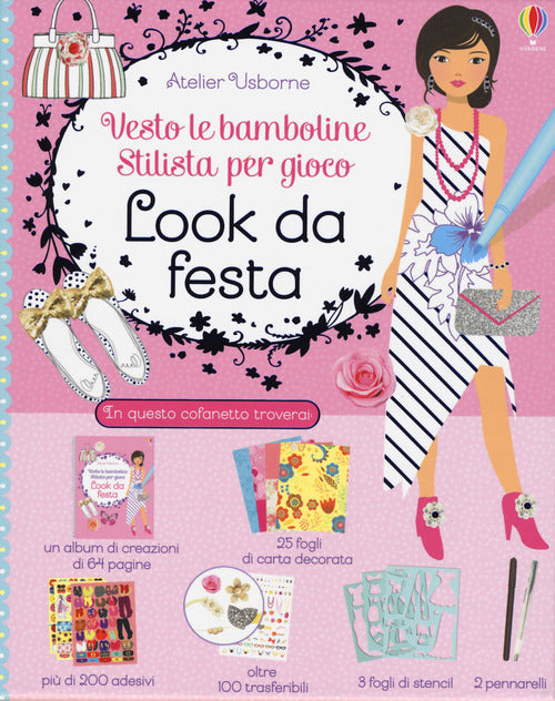 Look da festa. Con adesivi