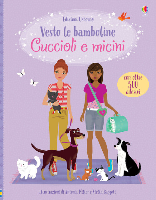 Cuccioli e micini. Con adesivi
