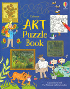 Art puzzle book