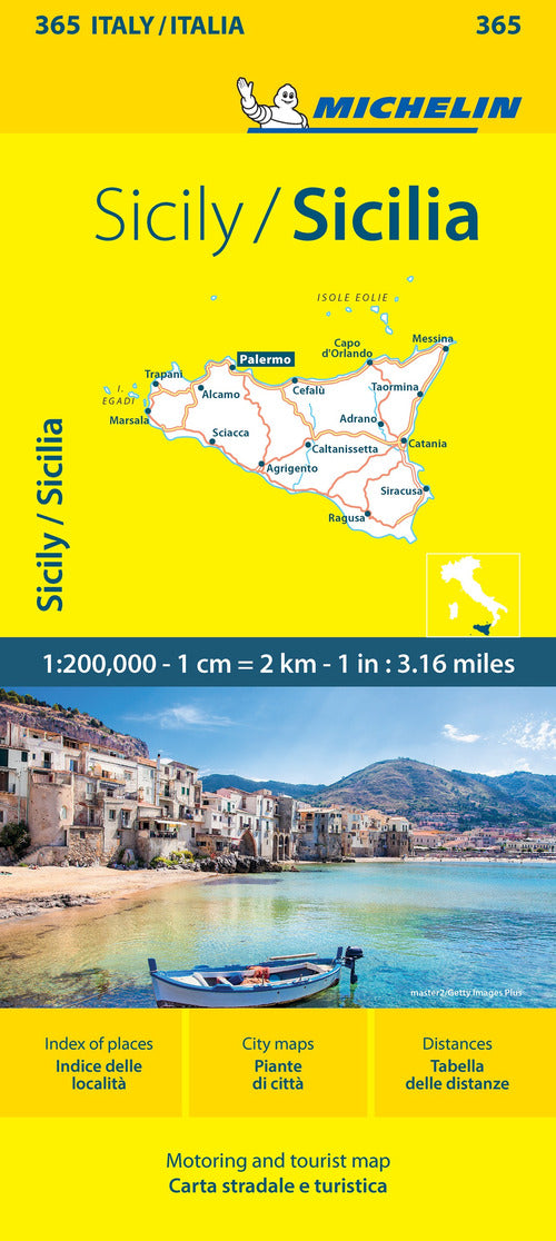 Sicily-Sicilia 1:200.000