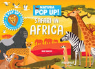 Safari in Africa. Natura pop-up