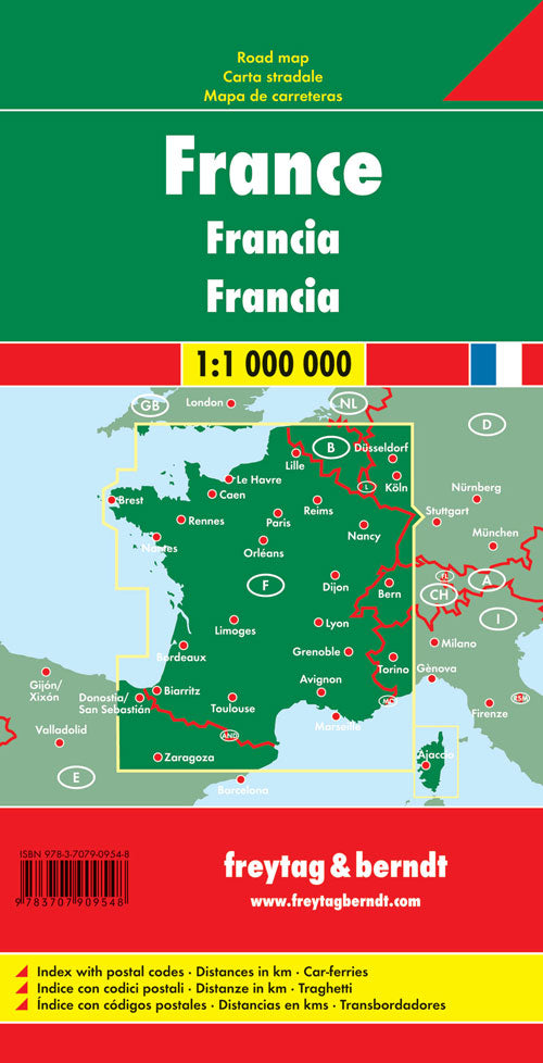 Cover of France 2017 1:1.000.000