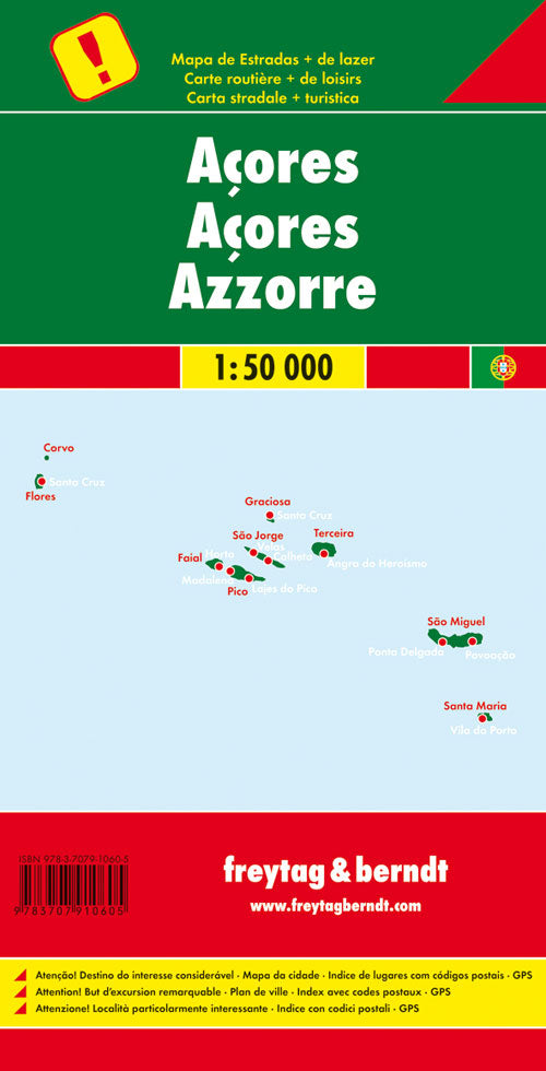 Cover of Azzorre 1:50.000