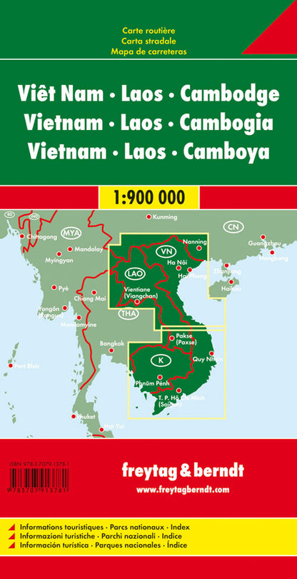 Cover of Vietnam-Laos-Cambogia