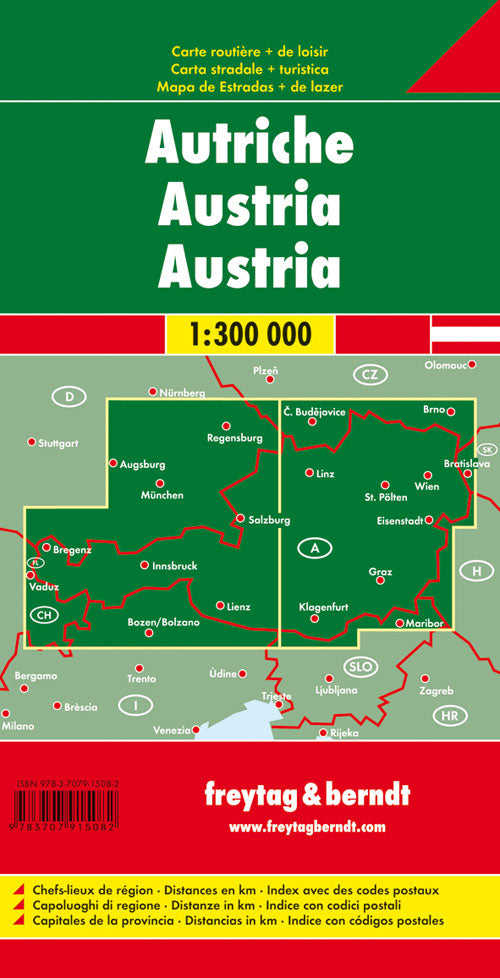 Cover of Austria 1:300.000
