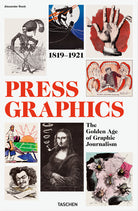 Cover of History of press graphics. 1819–1921. Ediz. inglese, francese e tedesca