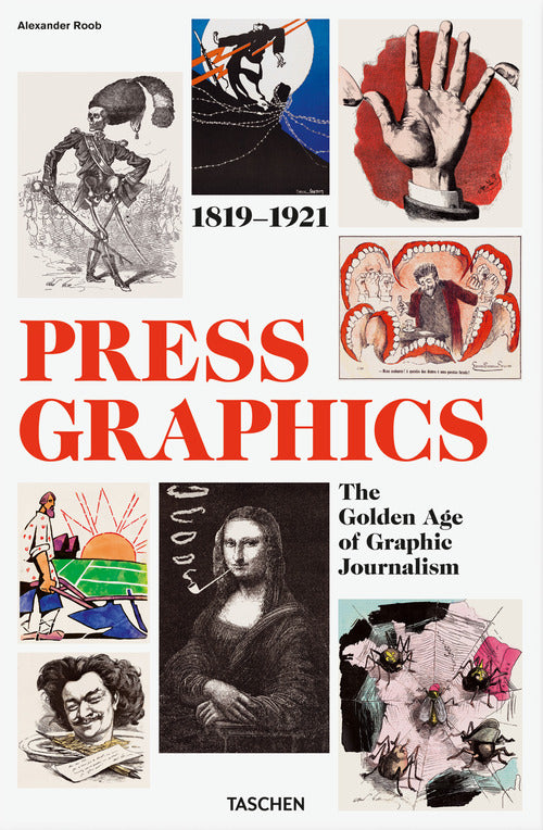 Cover of History of press graphics. 1819–1921. Ediz. inglese, francese e tedesca
