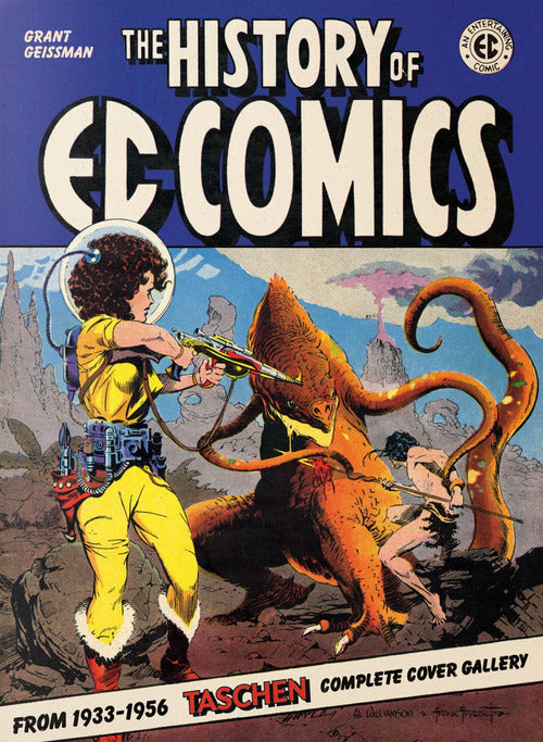 Cover of history of EC Comics
