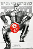 Cover of Tom of Finland. The complete kake comics. Ediz. italiana, francese e tedesca