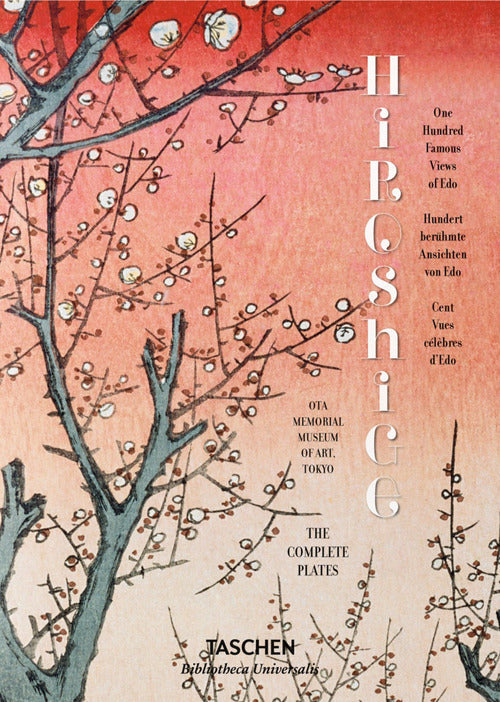 Cover of Hiroshige. One hundred famous views of Edo. Ediz. inglese, francese e tedesca