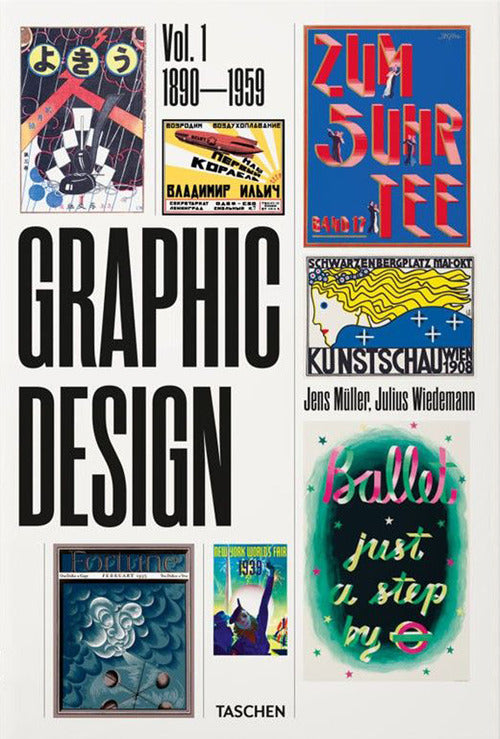 Cover of history of graphic design. Ediz. inglese, francese e tedesca