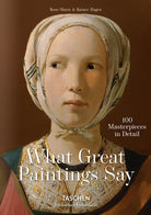Cover of What great paintings say. 100 masterpieces in detail