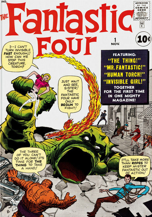 Cover of Marvel comics library. Fantastic Four